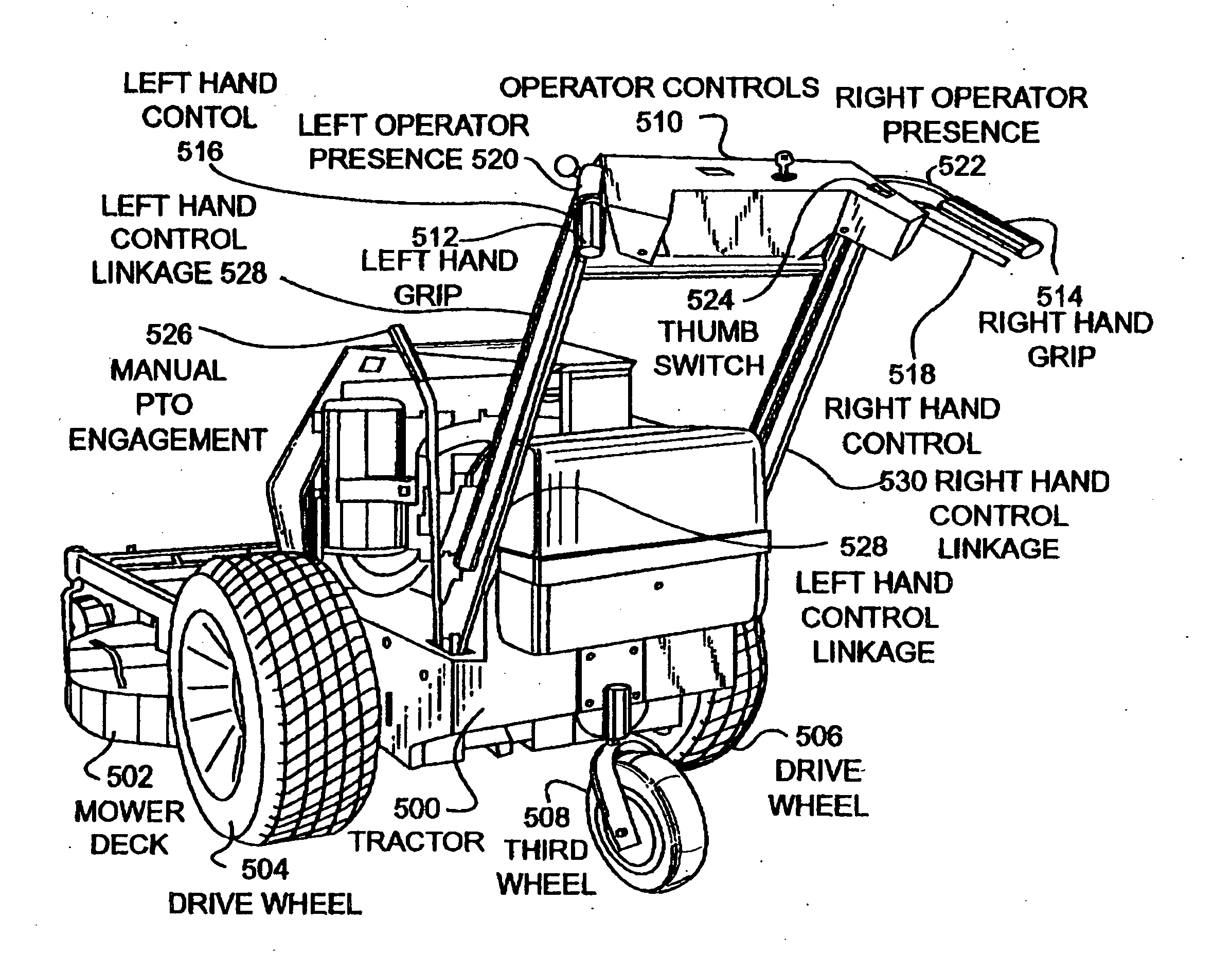 Walk behind mower