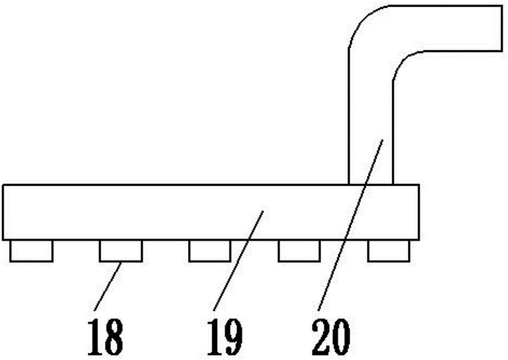 Air convection crushing device with preliminary crushing function