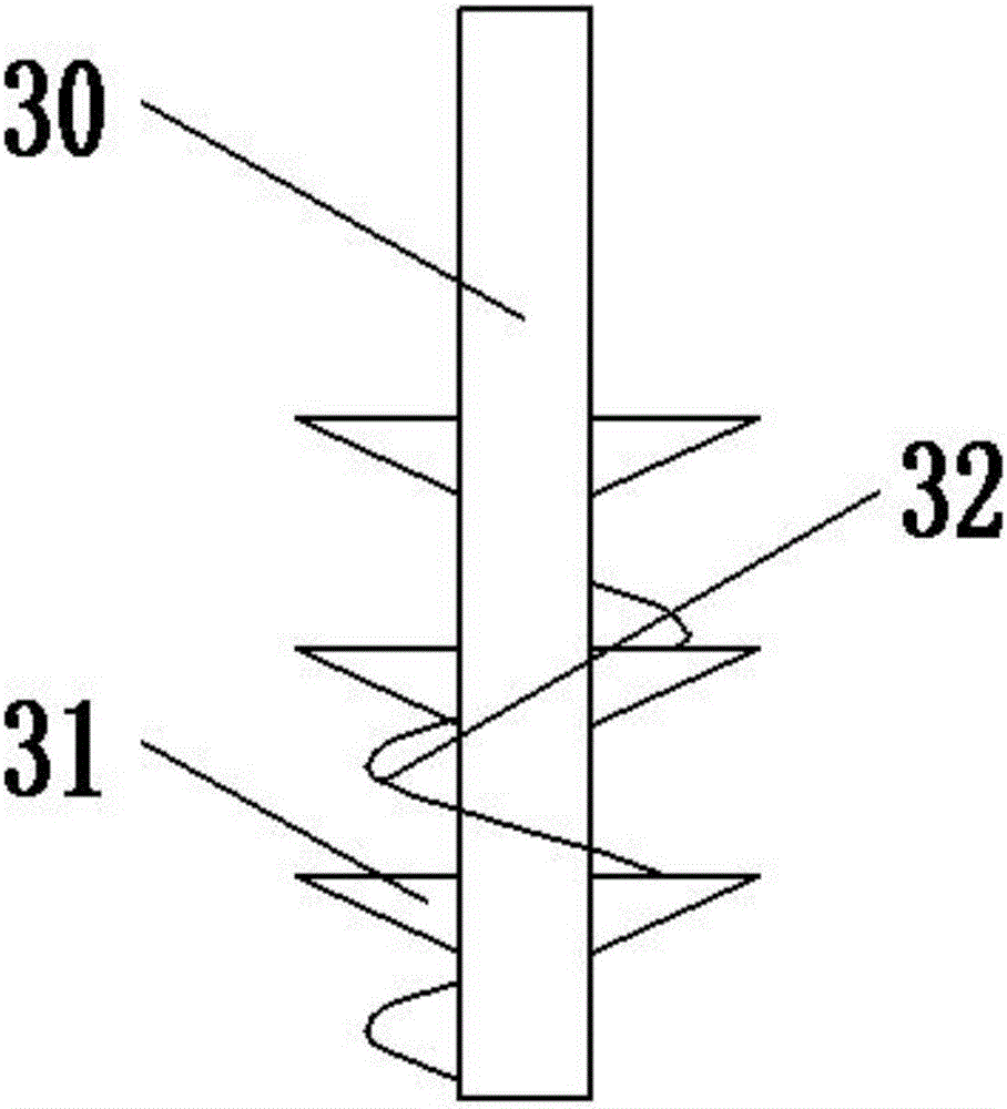 Air convection crushing device with preliminary crushing function