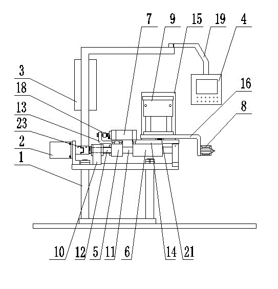 Sliding force detection device used for air disc brake