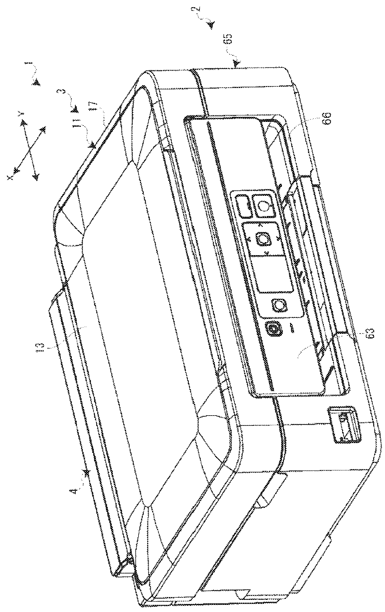 Image reading device and semiconductor device