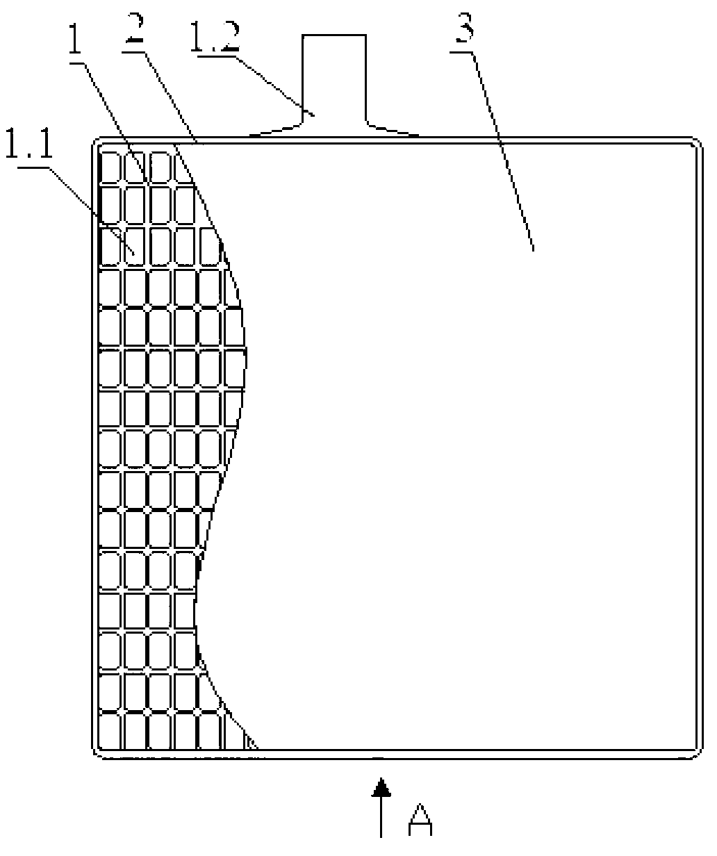 Lead-acid storage battery pole plate and preparation method thereof