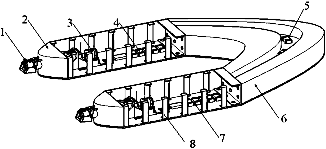 Water spray type lifeboat and using method