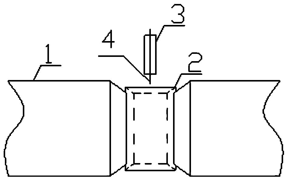 MAG welding process for austenitic stainless steel pipeline