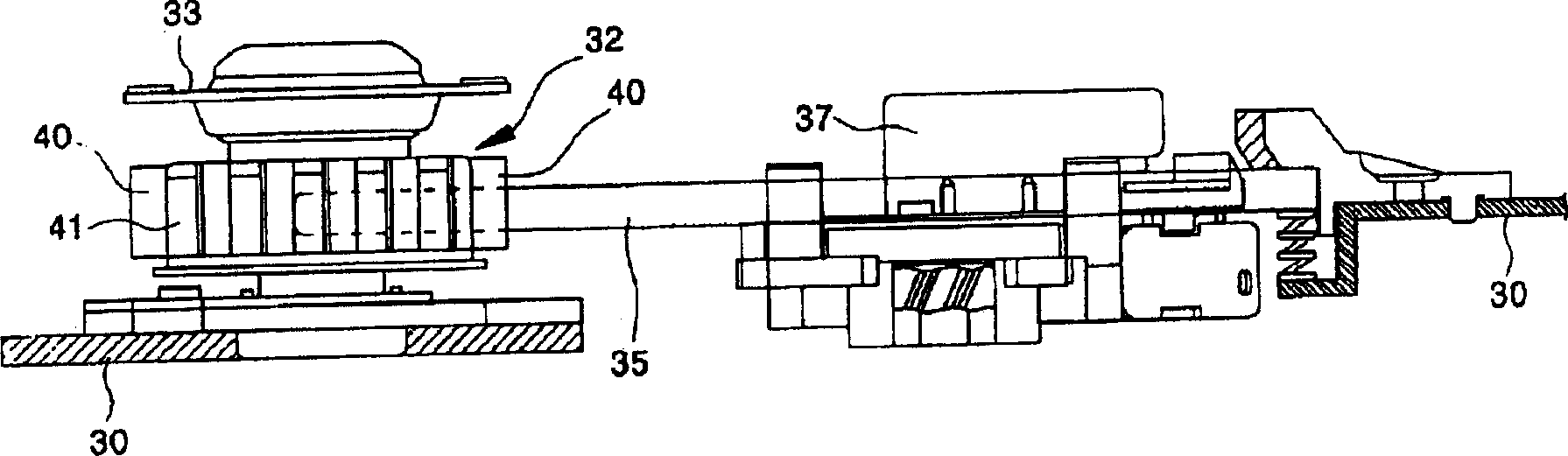 Cooling device for parts of light picker in optical disk driver