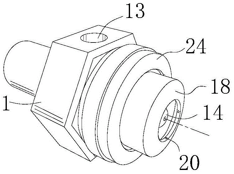 High-low pressure and internal-external hybrid air atomizing nozzle