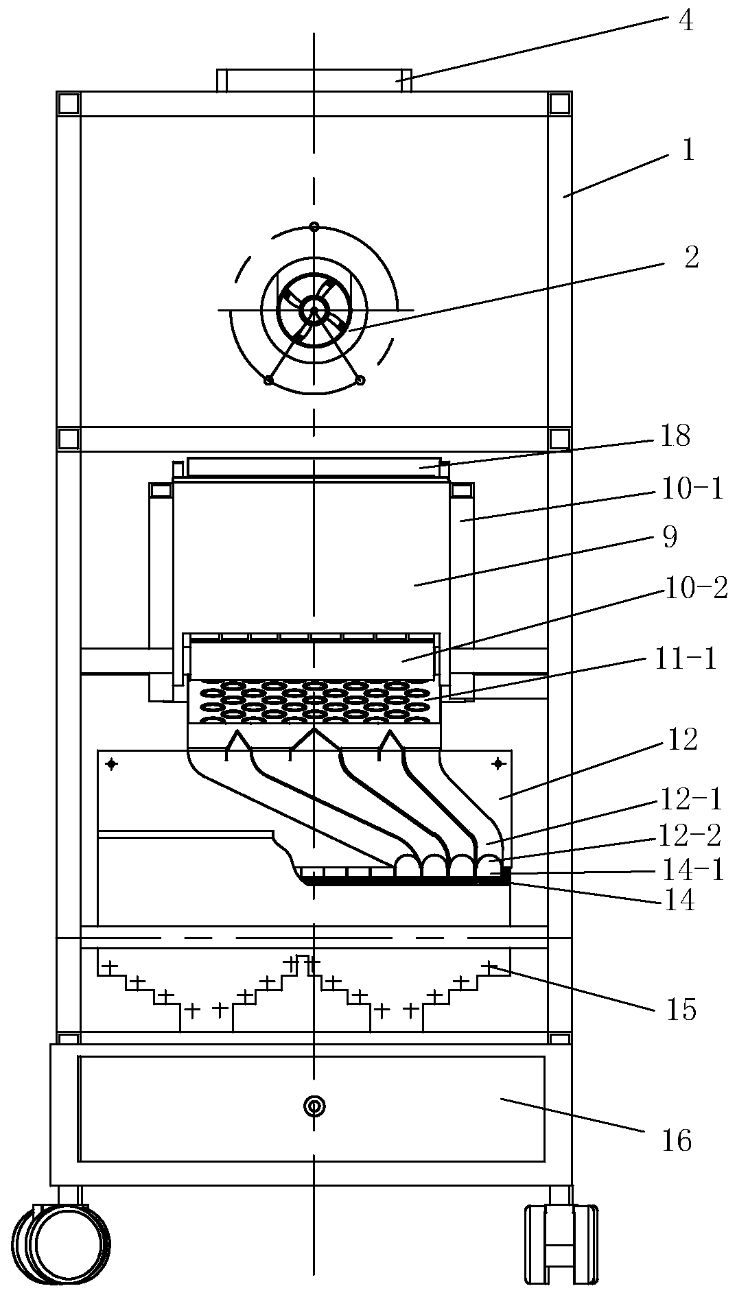 Coin sorting and counting machine