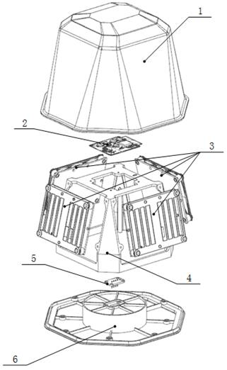 An obstacle avoidance detection device for power inspection UAV