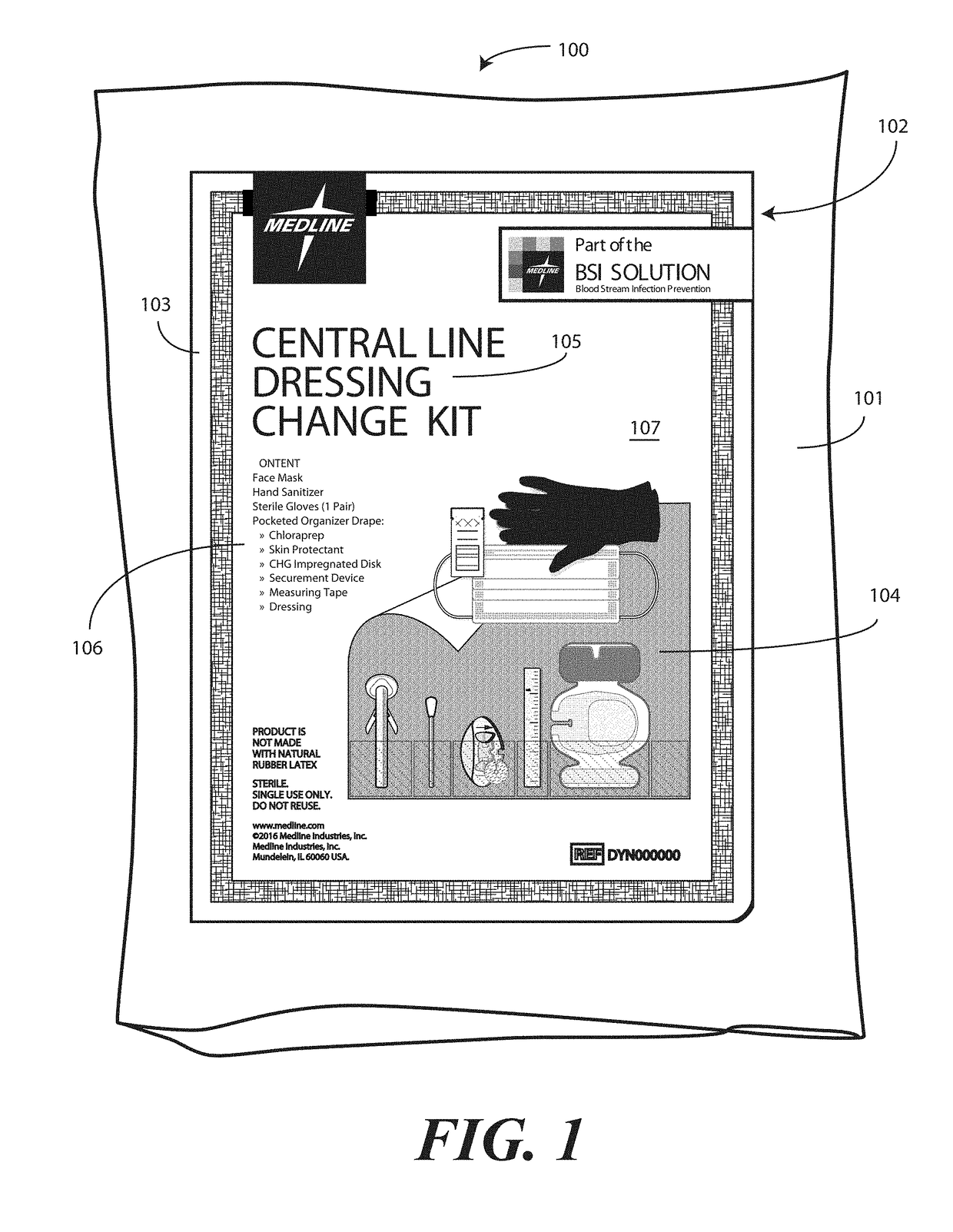 Medical Kit and Associated Systems and Methods for Preventing Central Line Associated Blood Stream Infection