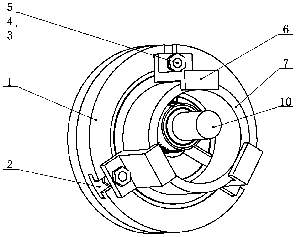 Micro-texture radial vibration auxiliary electrolytic machining method and device for inner wall of rotary body of thin-wall part