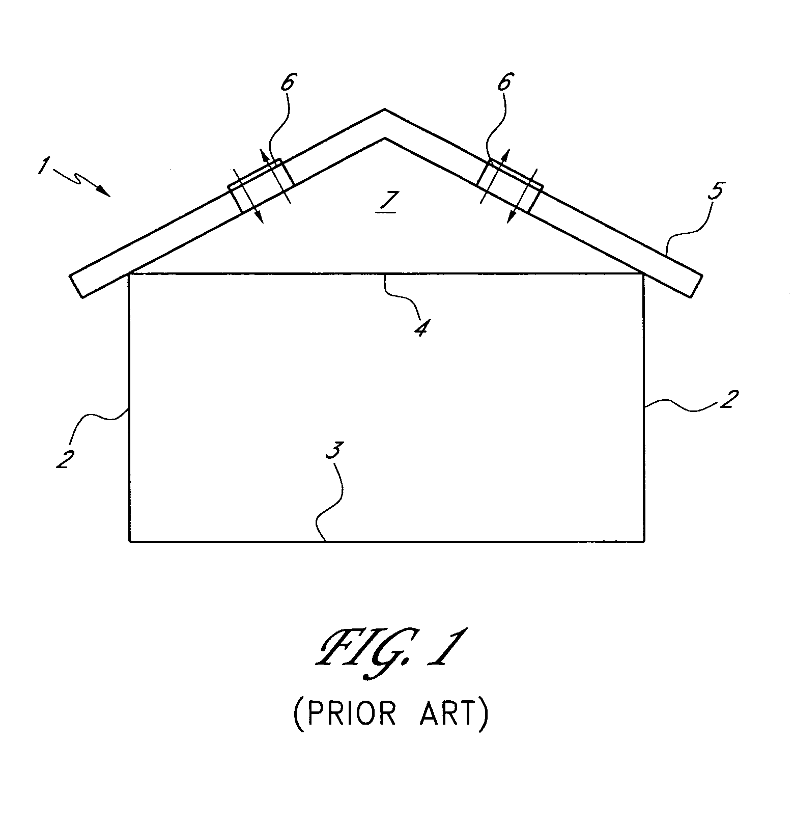 Roof providing improved passive ventilation and energy efficiency