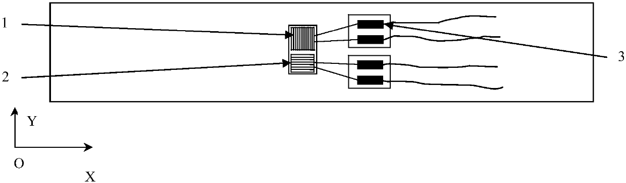 Method for measuring residual stress on surface of milling part based on strain change and inverse inference method