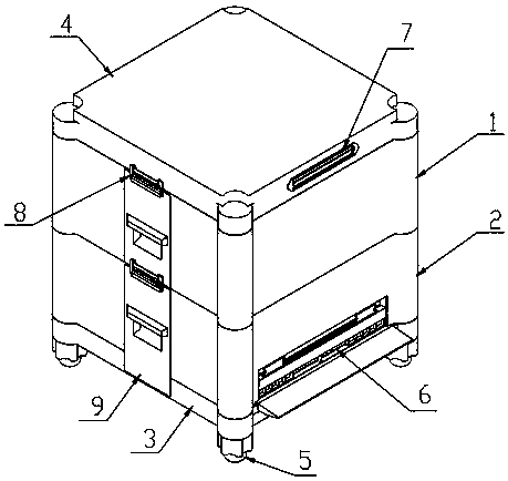 Beehive for apis mellifera linnaeus