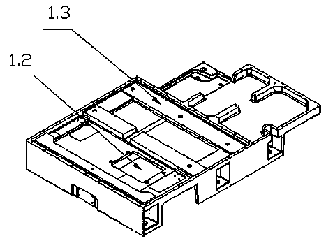 Turing center with inverted spindle