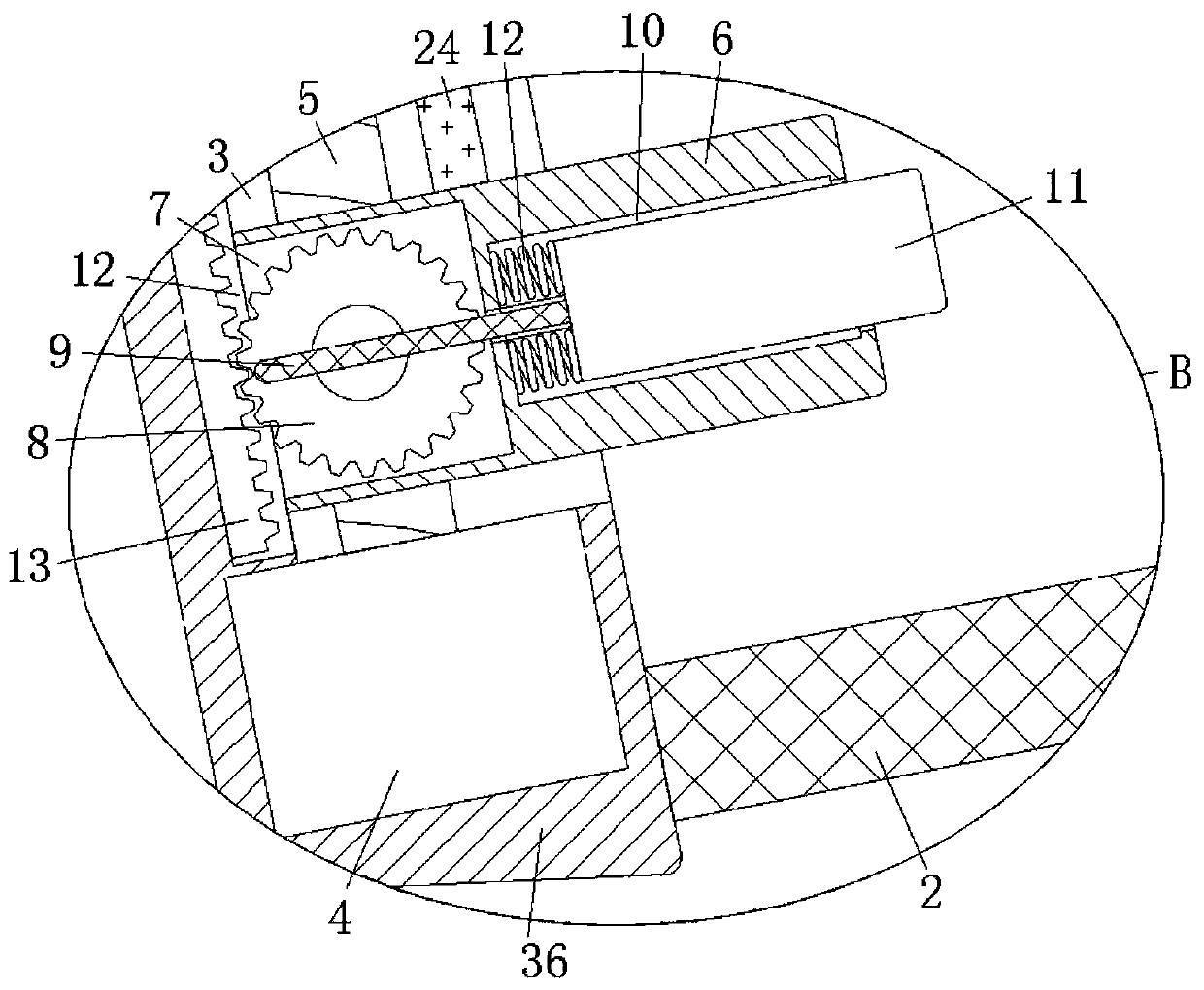 Nerve recovery device for elderly people with stroke