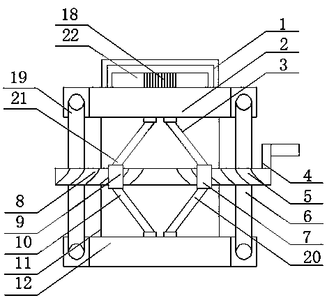 Detachable modular forestry temporary liquid storage device