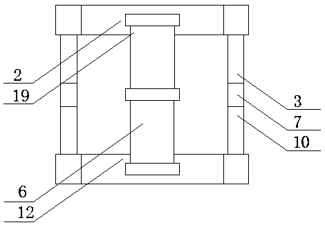 Detachable modular forestry temporary liquid storage device