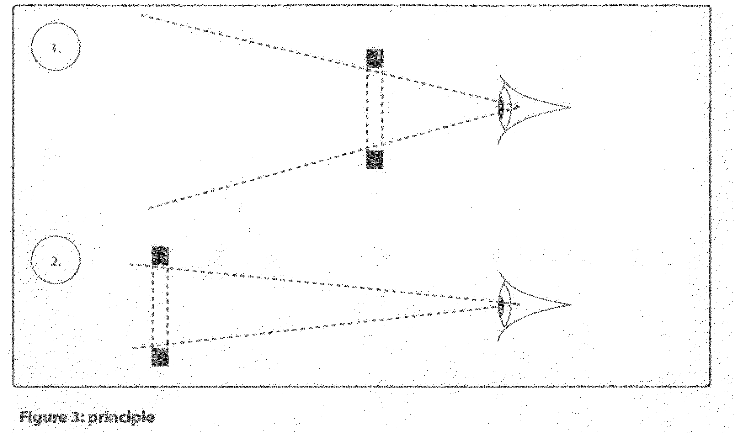 Self-zooming camera