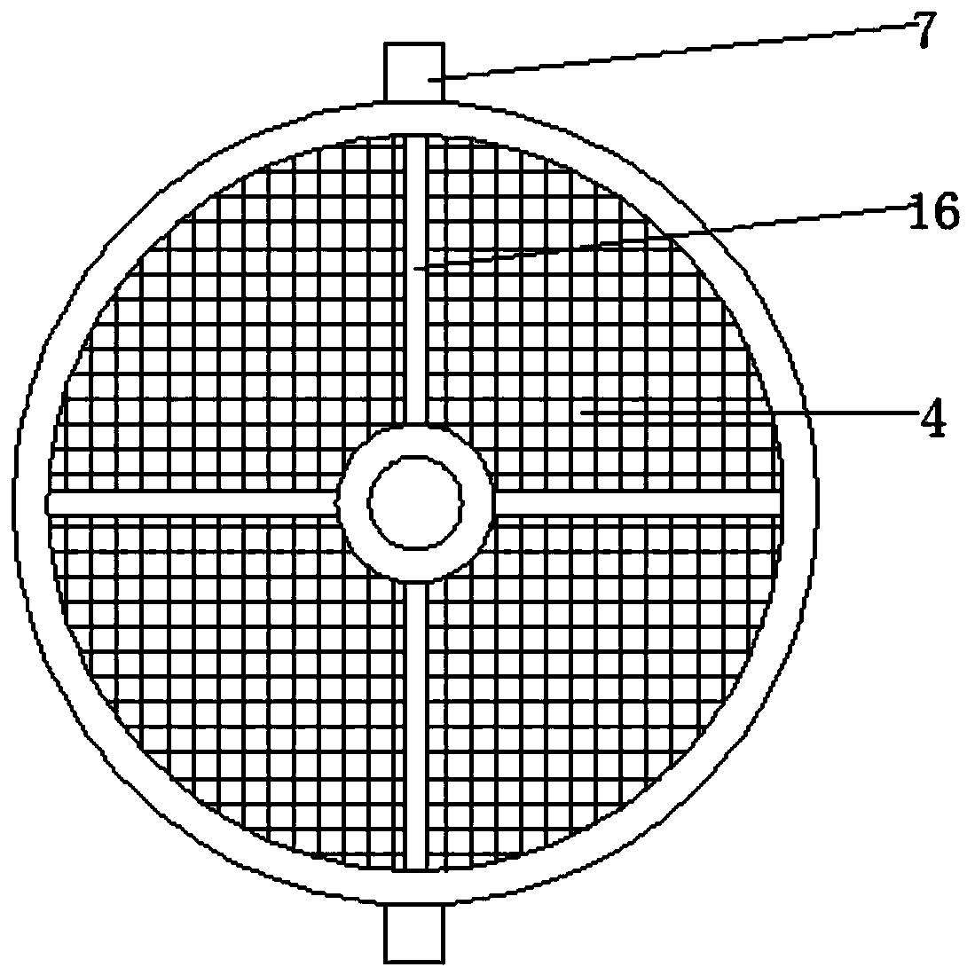 Method for adsorbing tuberculosis bacilli by macroporous resin