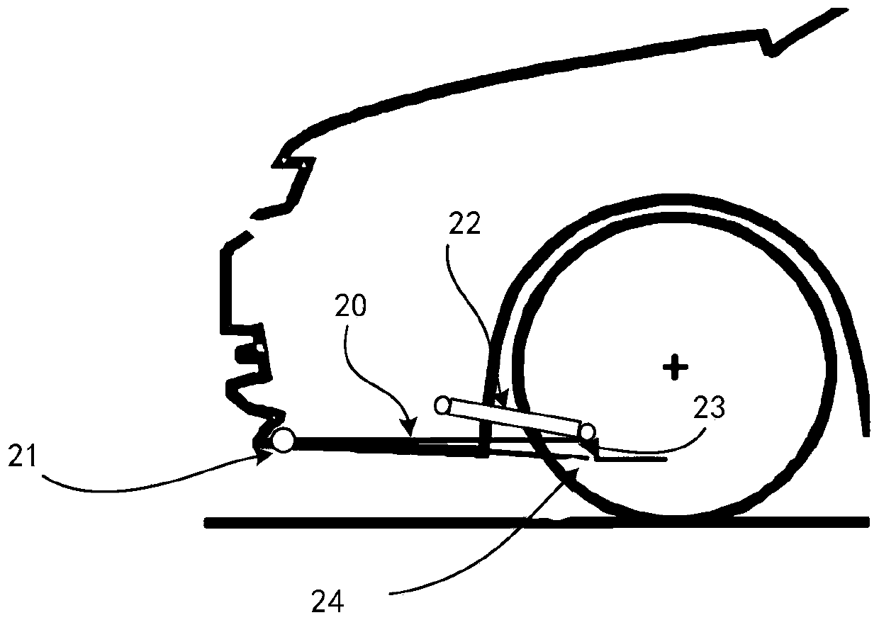 Intelligent chassis guard board control system and method