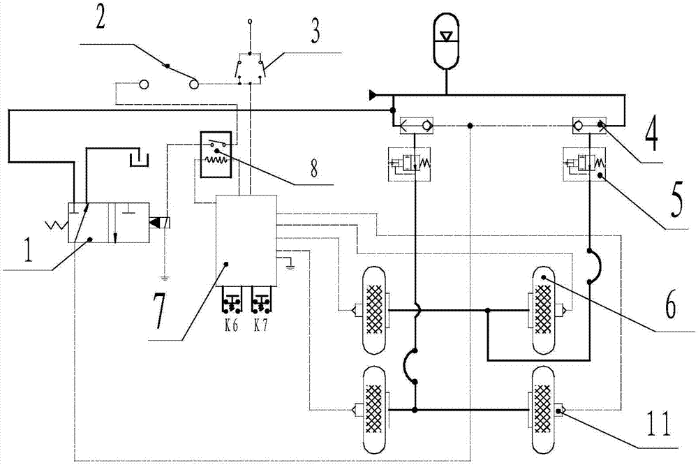 Airplane brake system and static brake protection control method