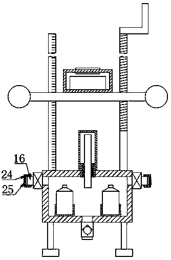 Detection device applied to environment water quality detection