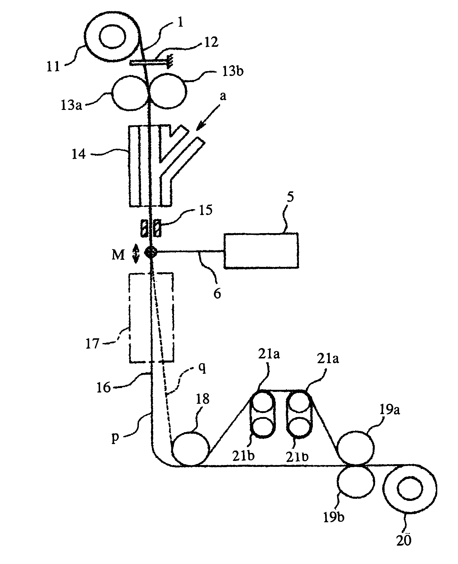 Apparatus for manufacturing oriented sheath-core type filaments