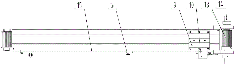 Guide rail limiting adjustment extension device