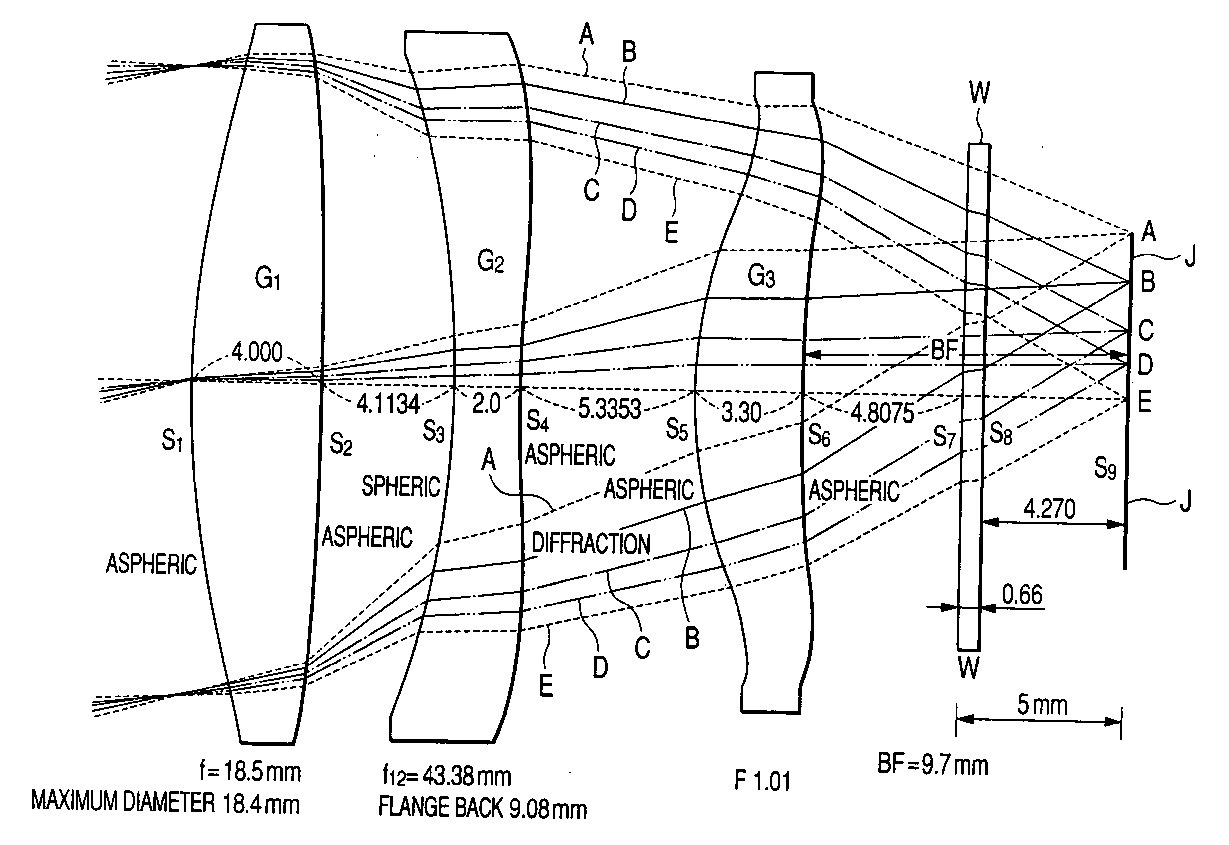 Far-infrared camera lens, lens unit, and imaging apparatus