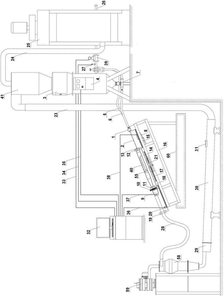 Electric control device for processing inner bores of parts