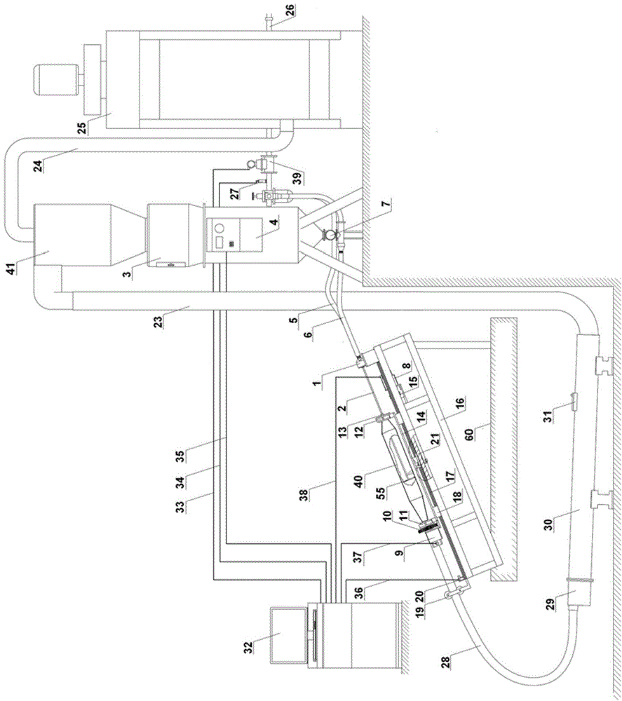 Electric control device for processing inner bores of parts