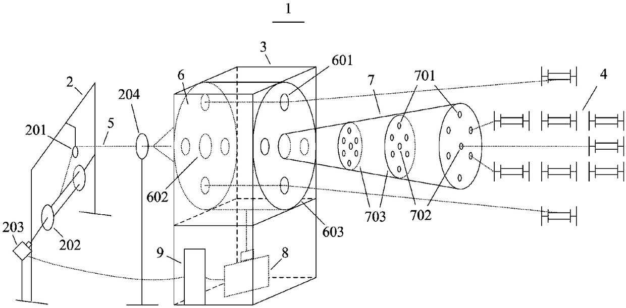 Optical cable retreating machine and realizing method thereof