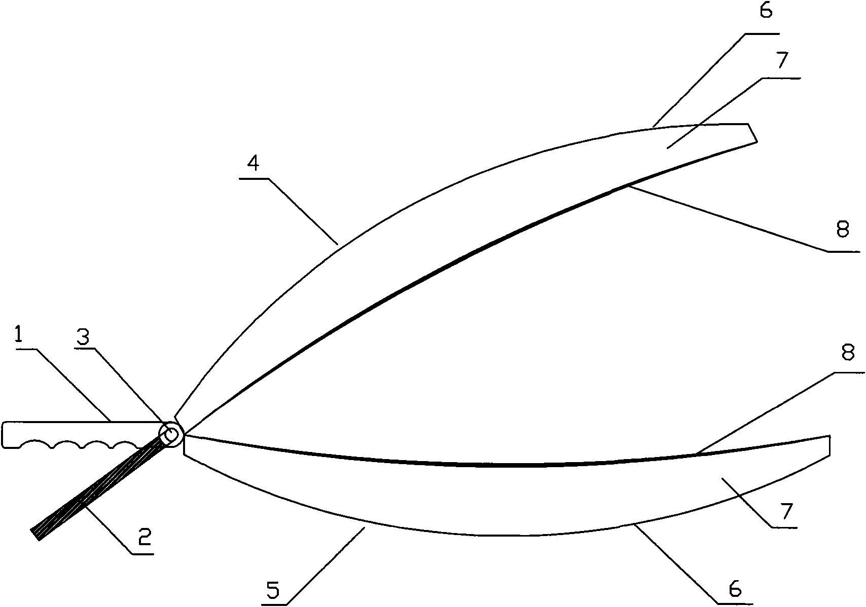 Solar frying device