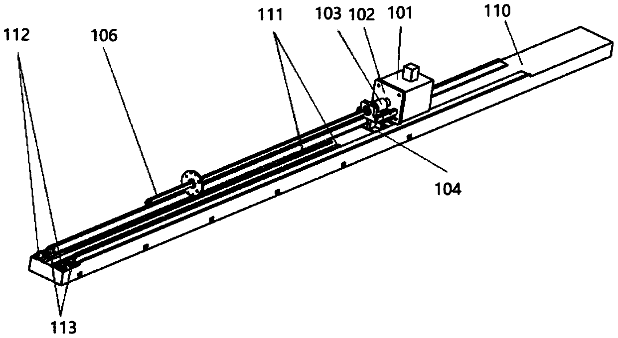 A screw nut transmission mechanism, a self-adjusting telescopic mechanism and a photographic mechanical arm