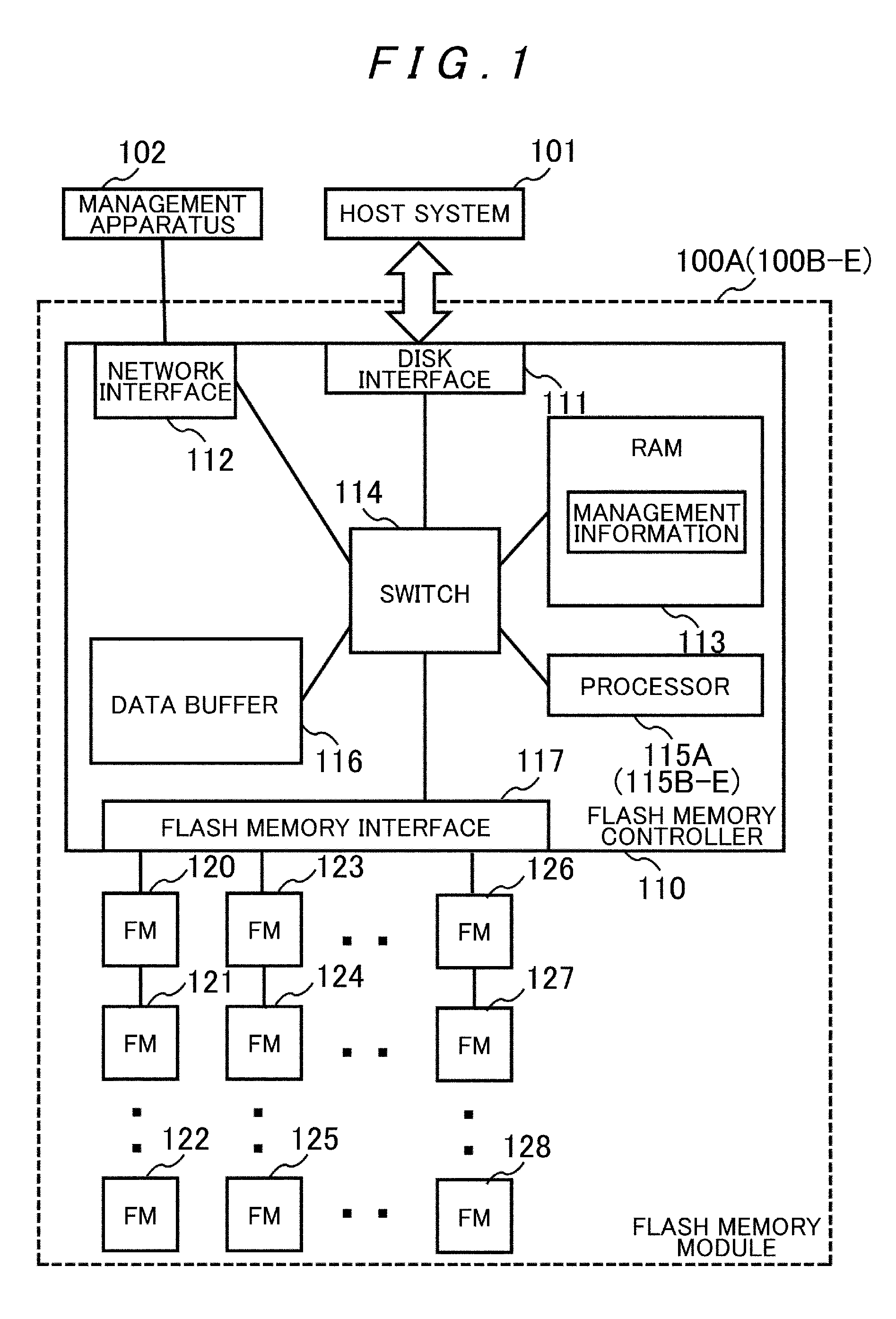 Semiconductor storage apparatus and method for controlling semiconductor storage apparatus