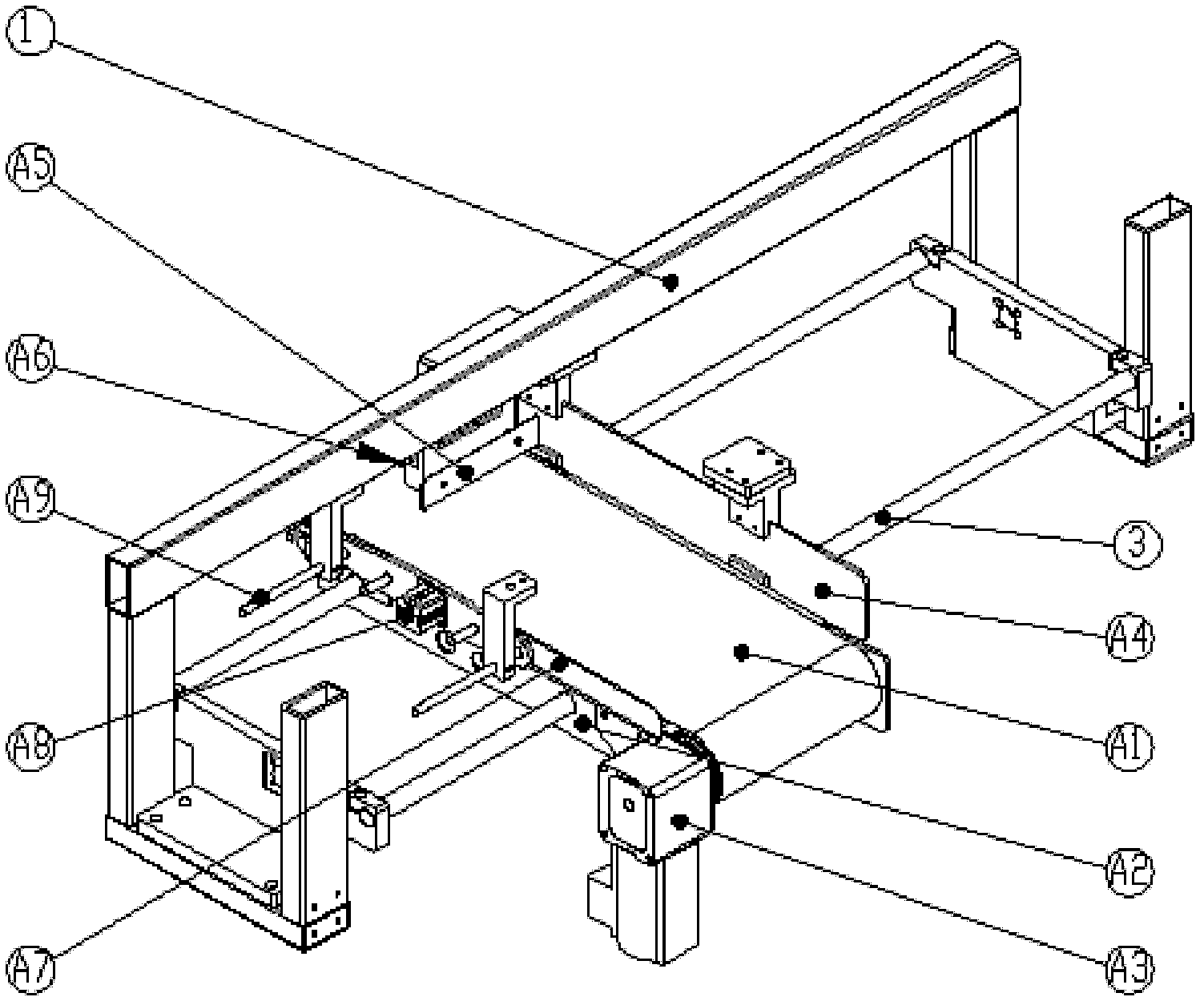 Arranging and boxing device