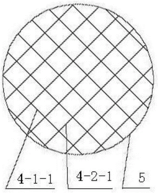 Floatation column intensified separation device with filler structure and separation method