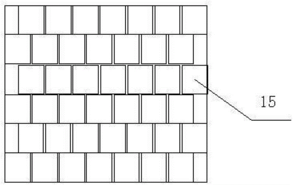 Floatation column intensified separation device with filler structure and separation method