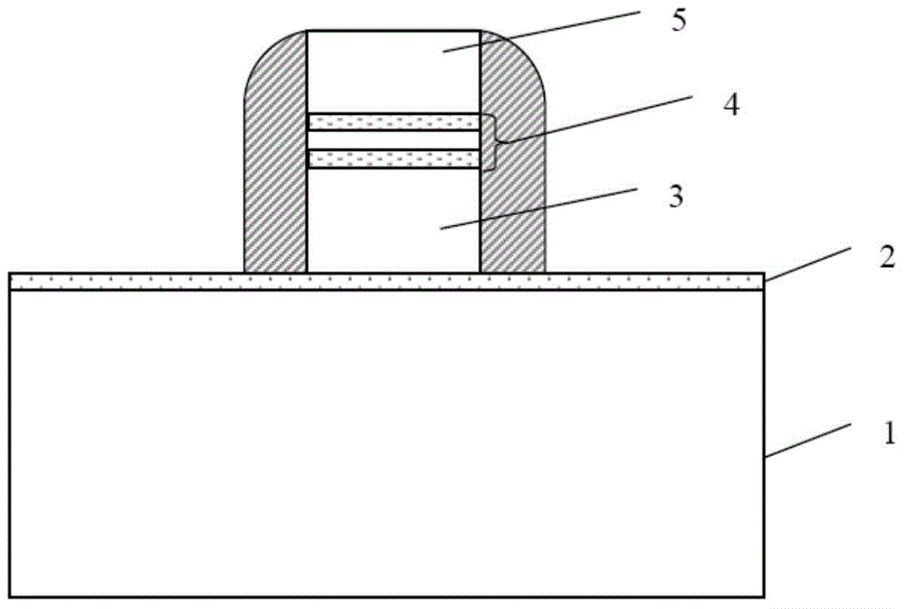 Method for preparing ONO medium layer