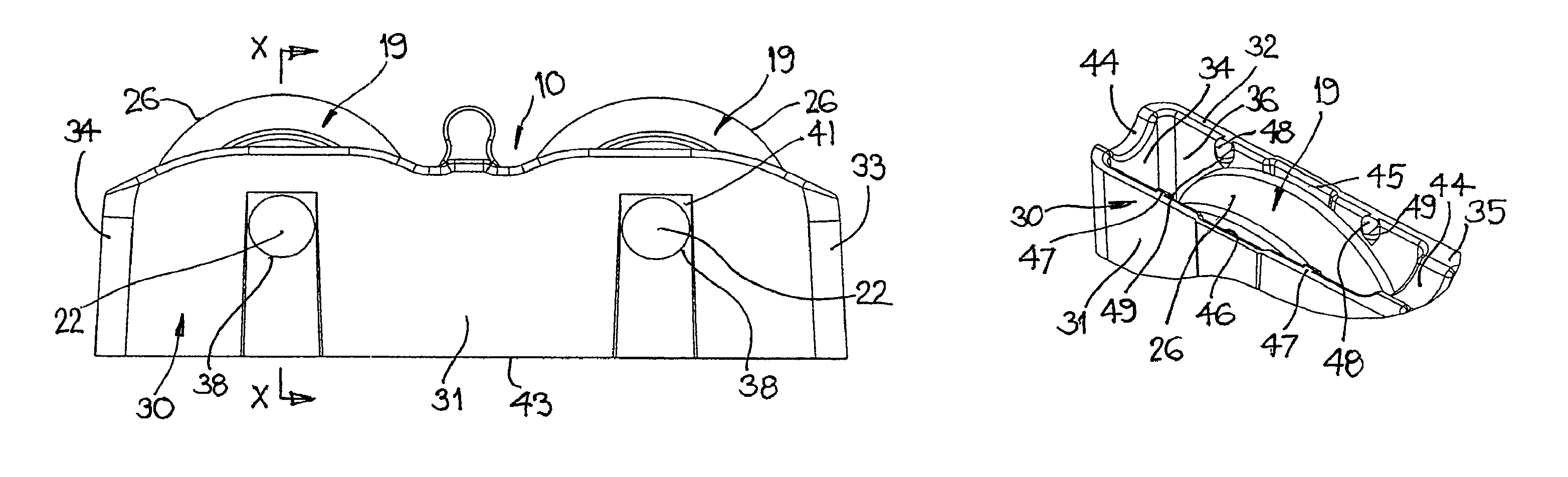 Roller support assemblies