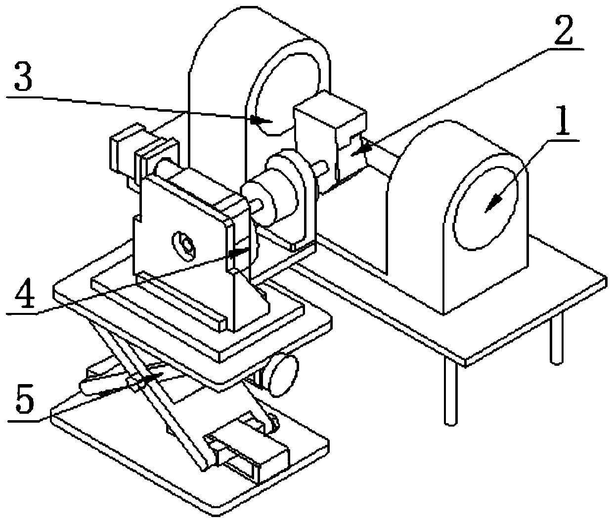 Measurement method and system for detecting coaxiality by using single laser sensor