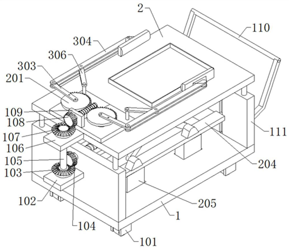 A transfer device for plate-shaped parts of mechanical equipment