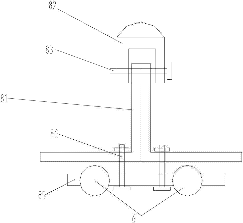 Drainage armour clamp of high voltage alternative current circuit tension resisting tower