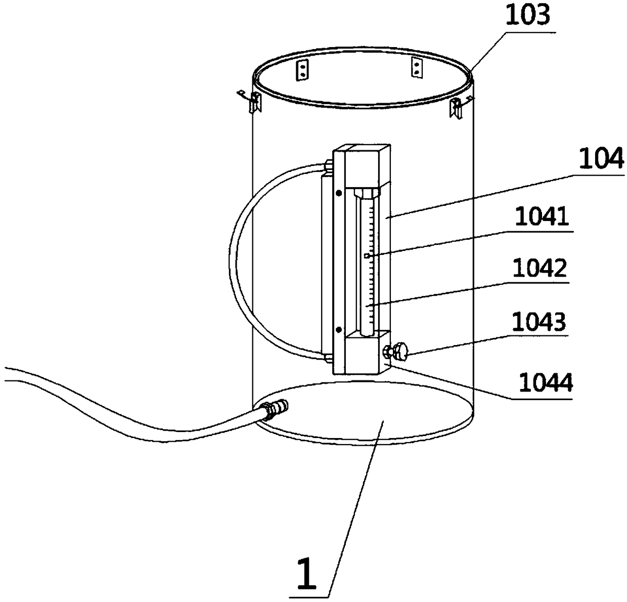 Self negative pressure airtight air extracting device