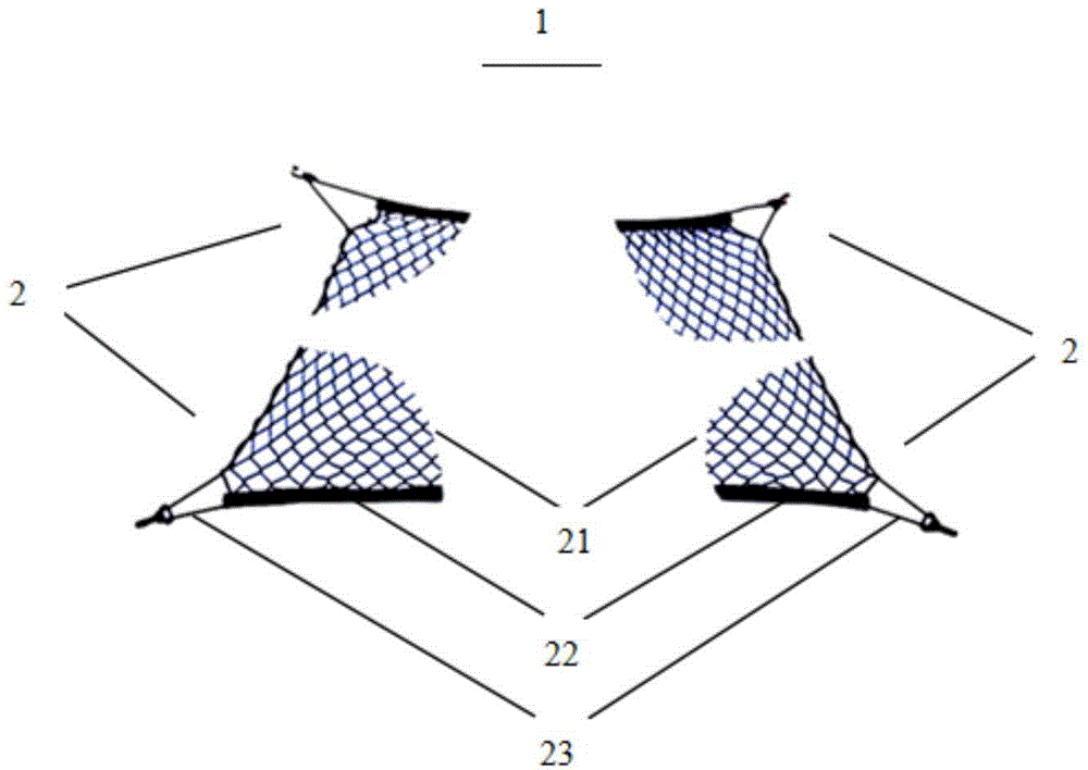 Pelvic floor restoration mesh and pelvic restoration implant system