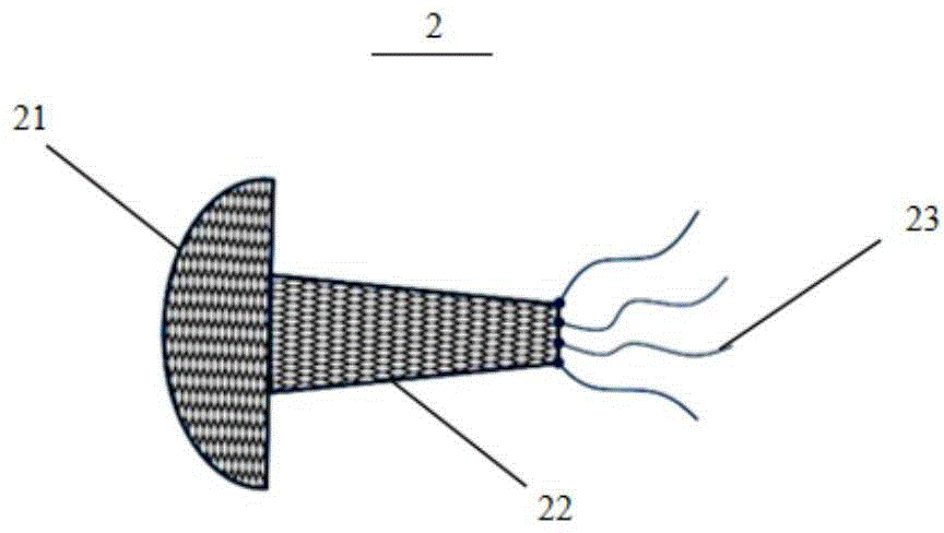 Pelvic floor restoration mesh and pelvic restoration implant system