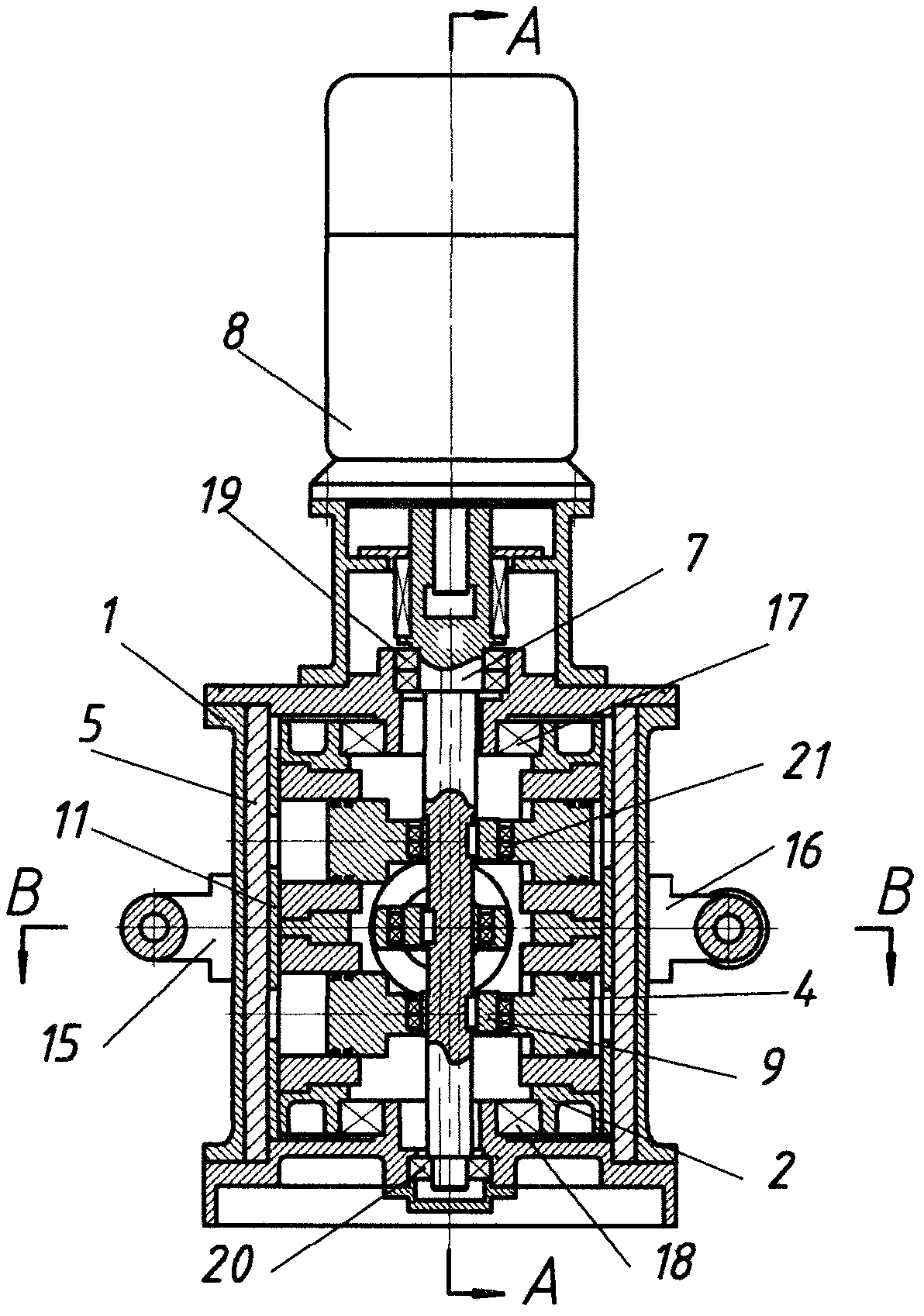 Marine two-way pump