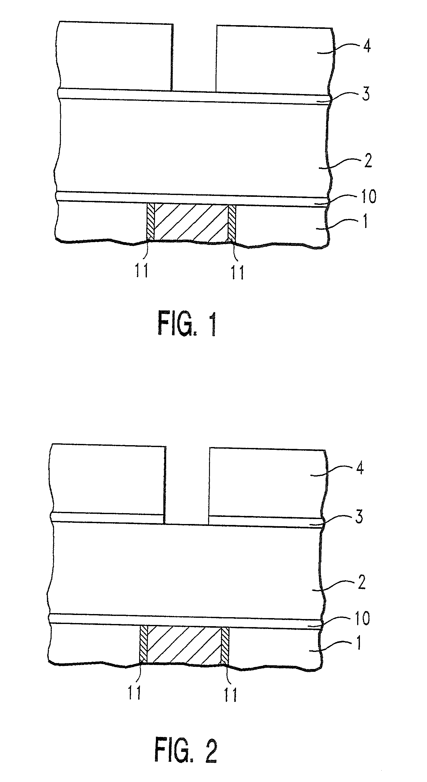 Process and structure for an interlock and high performance multilevel structures for chip interconnects and packaging technologies