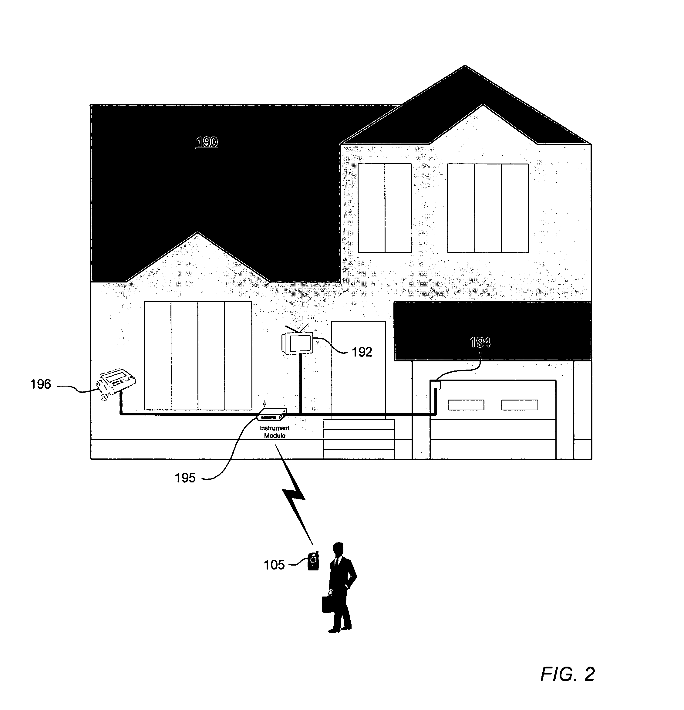 Method and system to monitor and control devices utilizing wireless media