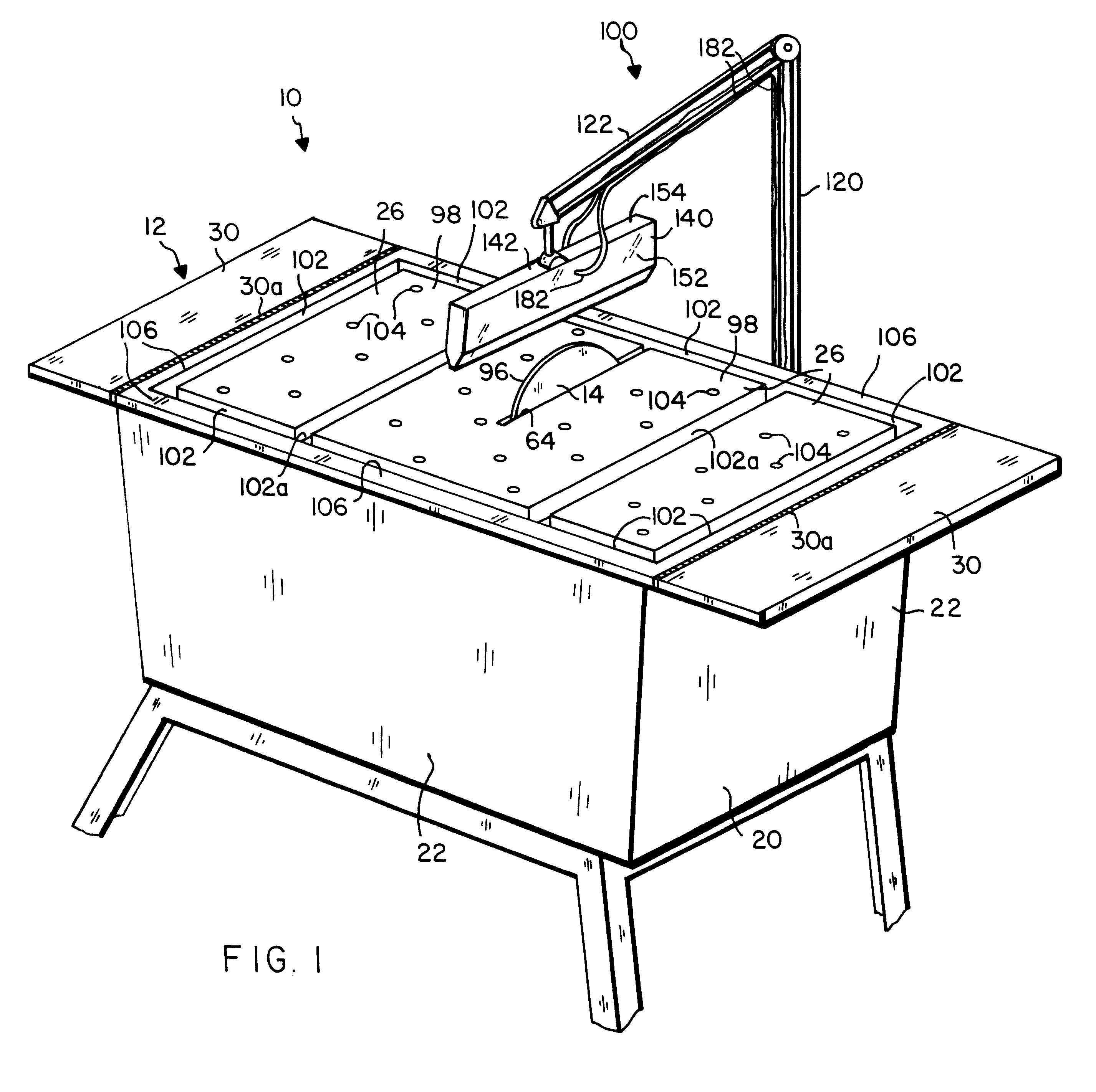 Stone and tile table saw apparatus